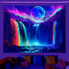 UV-Responsive Waterfall & Moonlight Tapestry™