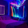 UV-Responsive Waterfall & Moonlight Tapestry™